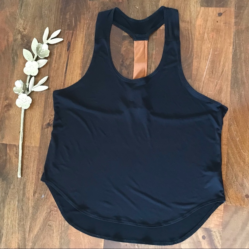 Onzie Sky workout athleisure Tank Black one size - Picture 1 of 7